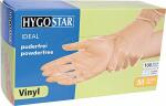 Vinylhandschuhe Ideal, puderfrei, transparent, Gr. 8/M,...