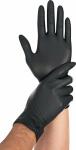 Nitrilhandschuhe Safe Light, puderfrei, schwarz, Gr....