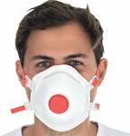 Atemschutzmasken FFP3 NR mit Ventil, Vlies, weiß,...