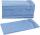 Handtuchpapier, 25 x 23 cm, Falzung V-Falz/ZZ-Falz, 2-lagig, blau, 15 Pack à 210 Blatt