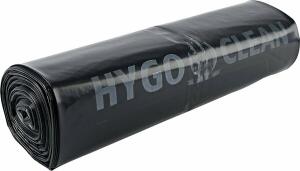 Abfallsäcke Premium, 120 Liter, 80 my, schwarz, LDPE-Folie, 25 Stück à Rolle