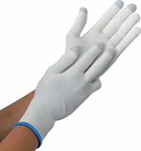 Feinstrickhandschuhe Ultra Flex Touch, Nylon, weiß, Gr. 10/XL, 12 Paar