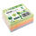 Haftnotiz-Würfel, 75 x 75 mm, Spring Mix grün, gelb, orange, violett, 400 Blatt, Pergaminverpackung, FSC®-zertifiziert