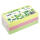 Haftnotiz, 125 x 75 mm, Brillant Mix gelb, pink, grün, 100 Blatt/Block, 6 Blöcke, Pergaminverpackung, FSC®-zertifiziert