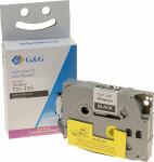 Premium Schriftband kompatibel zu Brother Tze-335,...