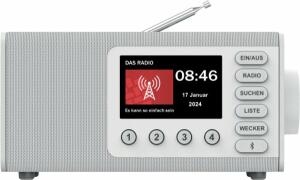 Digitalradio DR1001BT, Bluetooth RX, weiß