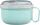 Lunchbox rund, blaupastell/grau