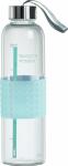 Flasche, Glas, mit Markierung, Schlaufe, 500 ml, farblos