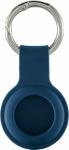Schlüsselanhänger, Apple Airtag, Silikonlook, blau