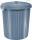 Abfalltonne mit Deckel the big boy, Deckel verschließbar, 55 Liter, grau