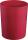 Sicherheitspapierkorb, Kunststoff, schwer entflammbar, TÜV-zertifiziert, 13 Liter, bordeaux