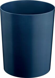 Sicherheitspapierkorb, Kunststoff, schwer entflammbar, TÜV-zertifiziert, 13 Liter, blau