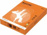 Kopierpapier Maestro Color DIN A4, 160 g/qm, orange, 250...