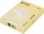Kopierpapier Maestro Color DIN A3, 80 g/qm, gelb, 500 Blatt