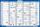 Jahresplaner DE + AT, 900 x 600 mm (B x H), Tagesfeld: 46 x 14 mm (B x H), Wochennummerierung