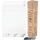 Flipchartpapier eco, 50 Blatt chlorfrei gebleichtes Recyclingpapier, kariert