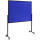 Multiboard Premium XL, mobile Pinnwand, Whiteboard, Flipchart, magnetische Oberfläch, lackiert, vertikal/horizontal montierbar, Pinwand blau