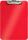 Klemmbrett WOW-Serie, A4, Polystyrol, rot met. für 80 Blatt 80 g/m²)