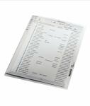 Sichthülle, DIN A5, farblos, PP-Folie, 13 my,...