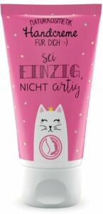 Handcreme 30ml, Sheabutter, Lemon-Papaya Duft, Motiv Katze