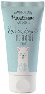 Handcreme 30ml, Sheabutter, Lemon-Papaya Duft, Motiv Lama