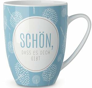 Porzellanbecher 250ml Motiv Pusteblume