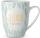 Porzellanbecher 250ml Motiv Blatt