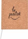 Notizbuch, Korkeinband, Feel good book be positive,128...