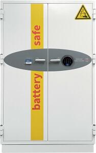 Tresor Battery Commander, Fingerabdruck-Schloss, Volumen 626 Liter, weiß