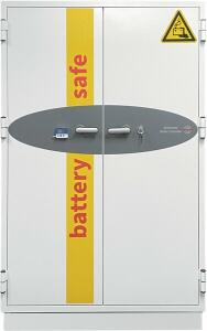 Tresor Battery Commander, Schlüssel-Schloss, Volumen 626 Liter, weiß