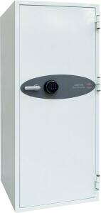 Tresor Data Commander, Fingerabdruck-Schloss, Volumen 228 Liter, weiß