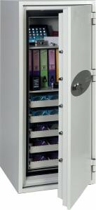 Tresor Data Commander, Schlüssel-Schloss, Volumen 228 Liter, weiß