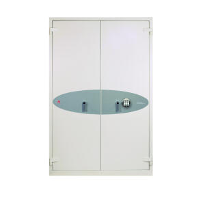 Tresor Fire Commander Pro, elektrisches Schloss, Volumen 772 Liter, weiß