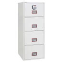 Tresor Vertical Fire File, elektrisches Schloss, 4...