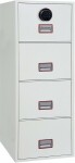 Tresor Vertical Fire File, Fingerabdruck-Schloss, 4...