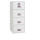 Tresor Vertical Fire File, elektrisches Schloss, 4 Schubladen, Volumen 51 Liter, weiß