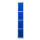 Schließfach-Spind, 4 Schließfächer, grau-blau