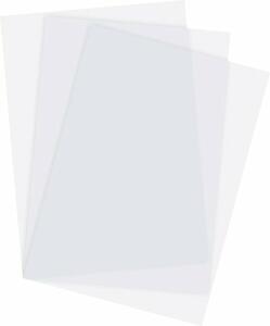 Deckblätter, DIN A4, transparent, klar, glänzend, Stärke 0,20 mm