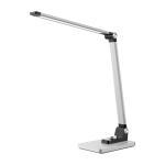 LED-Tischleuchte Breeze, gebürstet silber,...