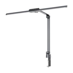 LED-Bildschirmleuchte Flow, anthrazit, Klemmfuß, Energieeffizienzklasse F, Lebensdauer Leuchtmittel 40.000 Stunden, dimmbar