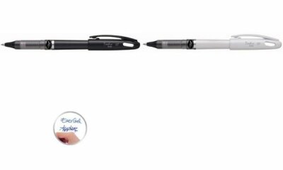 Pentel EnerGel Gel-Tintenroller Tra dio BL117W, schwarz (5103030)