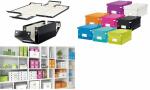 LEITZ DVD-Ablagebox Click & Store W OW, eisblau...