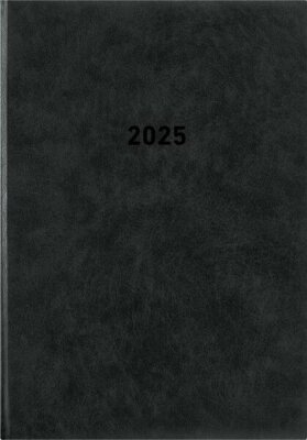 Buchkalender 1T/1S schwarz