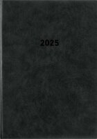 Buchkalender 1T/1S schwarz