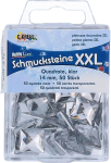 KREUL Schmucksteine XXL Quadrate klar 14 mm 50 St.