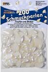 KREUL Schmuckperlen Perlmutt-Gelb Tropfen u. Blätter...