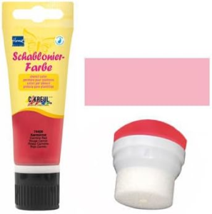KREUL Schablonierfarbe Rosé 75 ml Tube