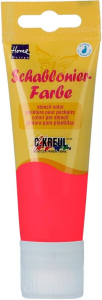 KREUL Schablonierfarbe Erdbeerrot 75 ml Tube