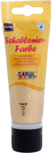 KREUL Schablonierfarbe Gold 75 ml Tube
