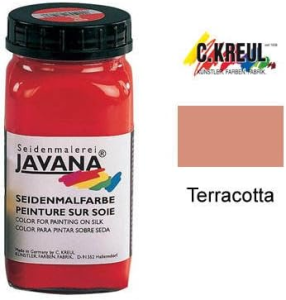 KREUL Javana Seidenmalfarbe Terracotta 275 ml